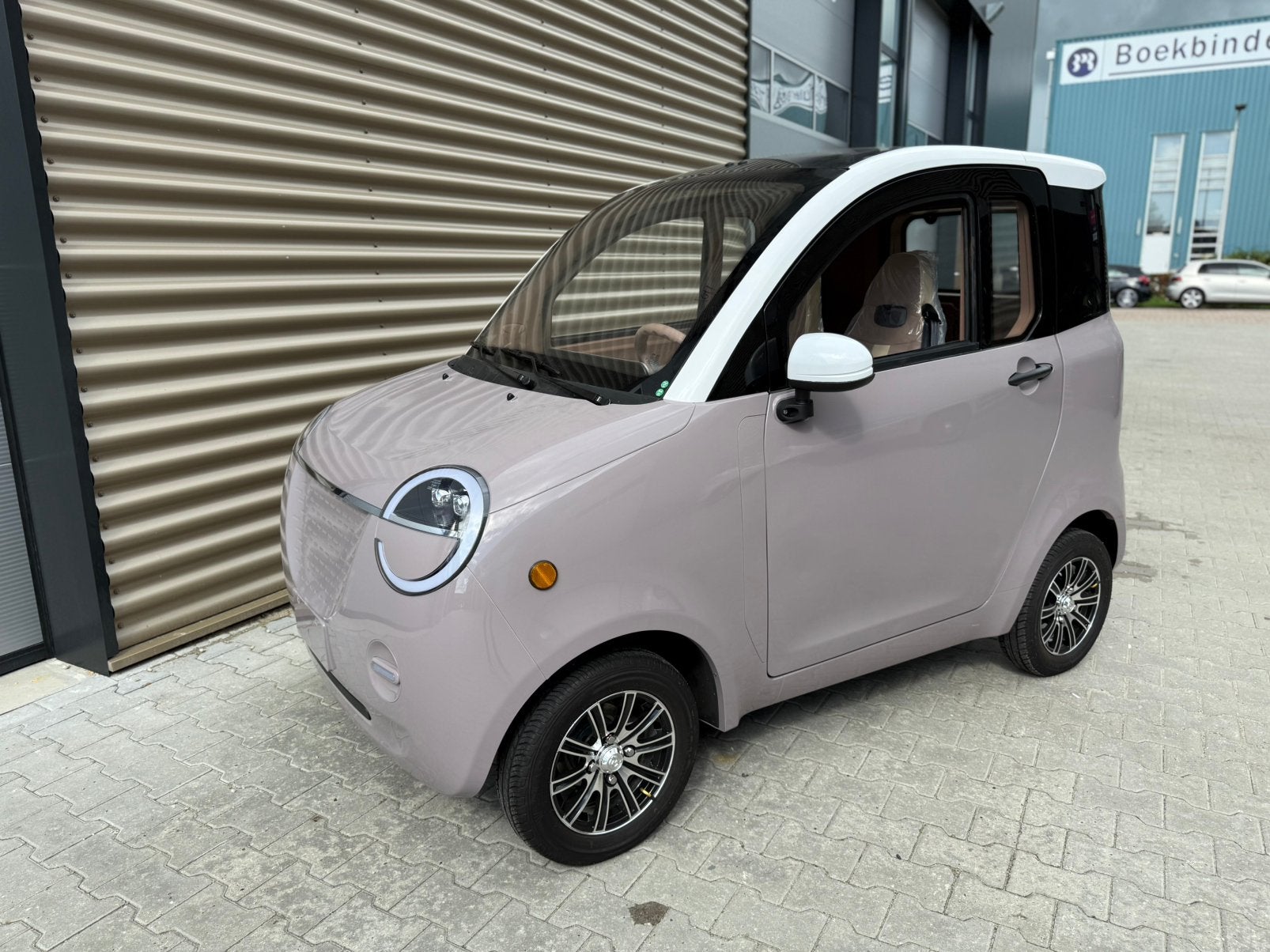 Gloed nieuwe 45km auto voledig elektrisch micro car, Nieuw, 16 km/u of meer, 46 km of meer, Ophalen