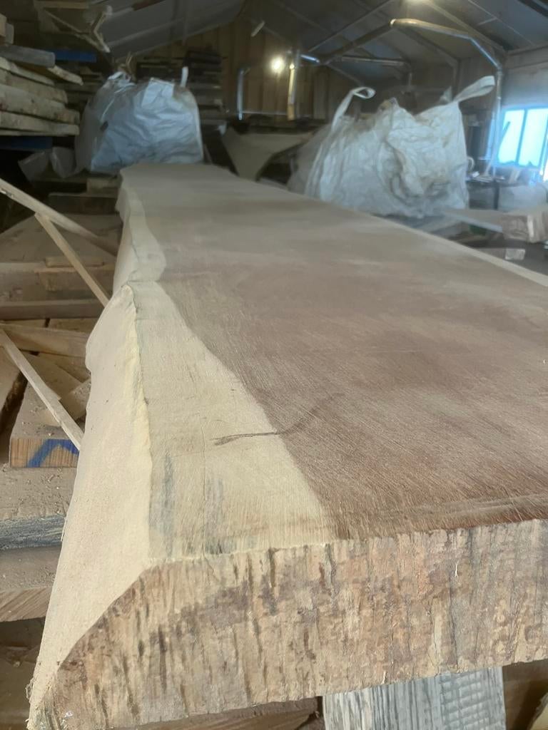 Suar blad  5 meter lang ongeveer 70 cm breed en 8 cm dik, Ophalen, Zo goed als nieuw, Palen