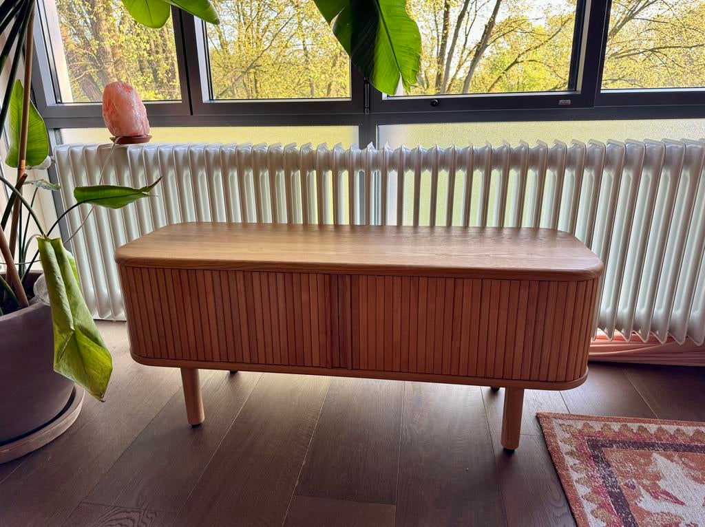 Kave Home Dressoir, Ophalen, 100 tot 150 cm, Eikenhout, Nieuw