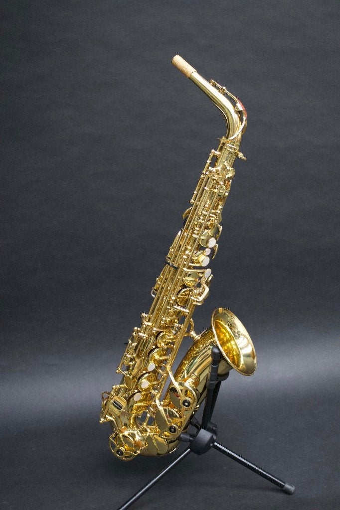 Yanagisawa A-900 Altsaxofoon, Muziek en Instrumenten, Blaasinstrumenten | Saxofoons, Zo goed als nieuw, Tokio, Japan, Met koffer