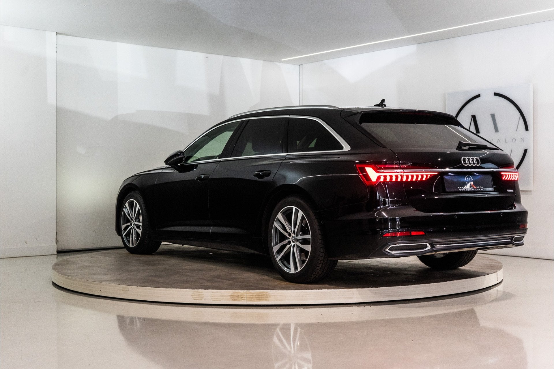 Audi A6 Avant 50 TDI Quattro Pro Line+ 286PK | Luchtvering |, Auto's, Automaat, Gebruikt, Zwart, Automatische klimaatregeling