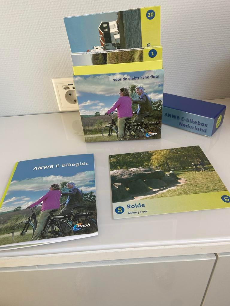 ANWB Fietsroute Box - E-bikebox Nederland, Boeken, Fiets- of Wandelgids, Nieuw, Ophalen of Verzenden, ANWB