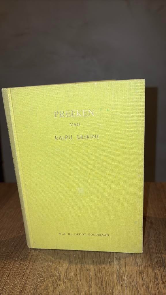 KR-1 Ralph Erskine. Preeken, Ophalen of Verzenden, Gelezen