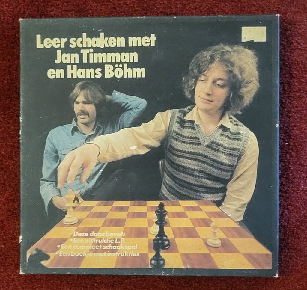 Leer schaken met Jan Timman & Hans Bohm, Ophalen of Verzenden, Zo goed als nieuw, Denksport