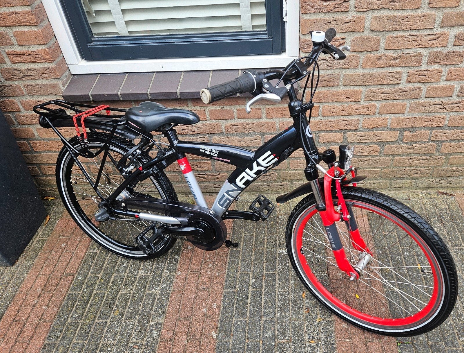 22inch BATAVUS SNAKE 3 versnellingen Vorkvering Aluminium, Ophalen, Zo goed als nieuw, 22 inch, Versnellingen