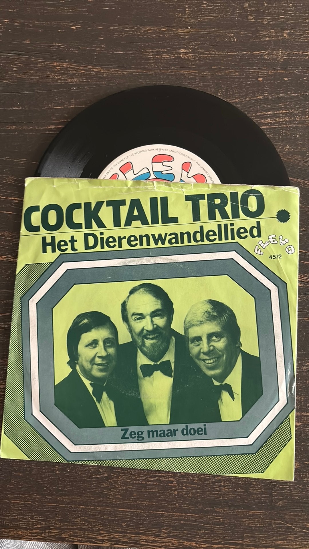 Cocktail Trio - Het dierenwandellied, Ophalen of Verzenden, Zo goed als nieuw, Nederlandstalig