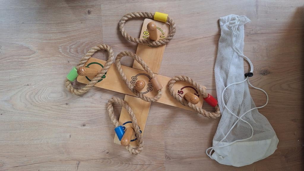 Ring werpspel van hout, Ophalen, Gebruikt, Overige typen
