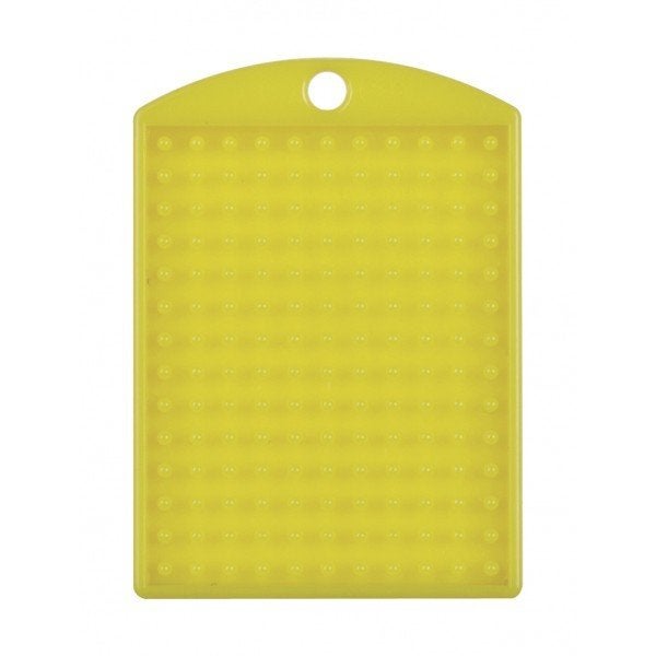 Pixelhobby medaillon plaatje 3 x 4 cm geel, ., Geel, Nieuw, Ophalen of Verzenden