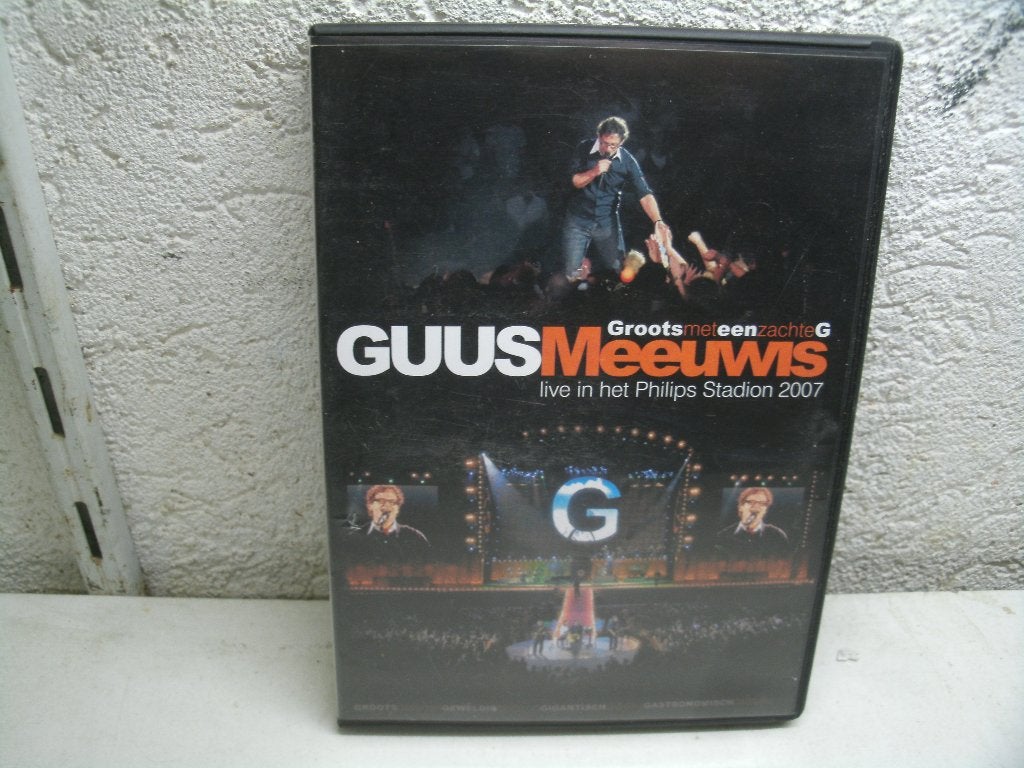 DVD 298B GUUS MEEUWIS LIVE IN HET PHILPS  2007, Alle leeftijden, Ophalen of Verzenden, Zo goed als nieuw