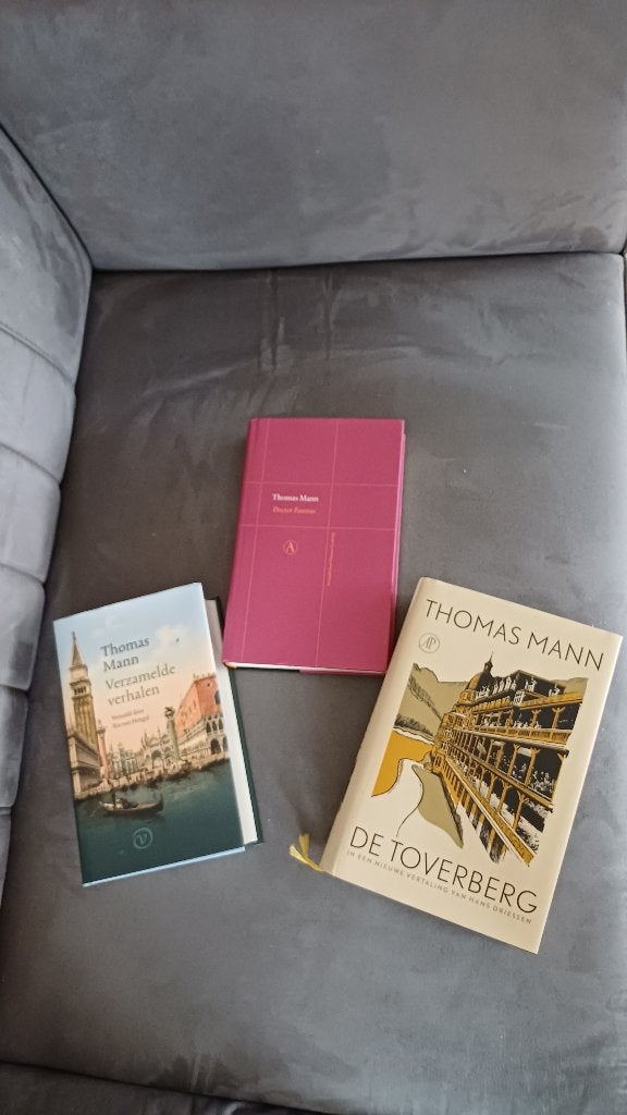 Thomas Mann - De toverberg/Doctor Faustus/Verzameld verhalen, Thomas Mann, Ophalen of Verzenden, Zo goed als nieuw, Nederland