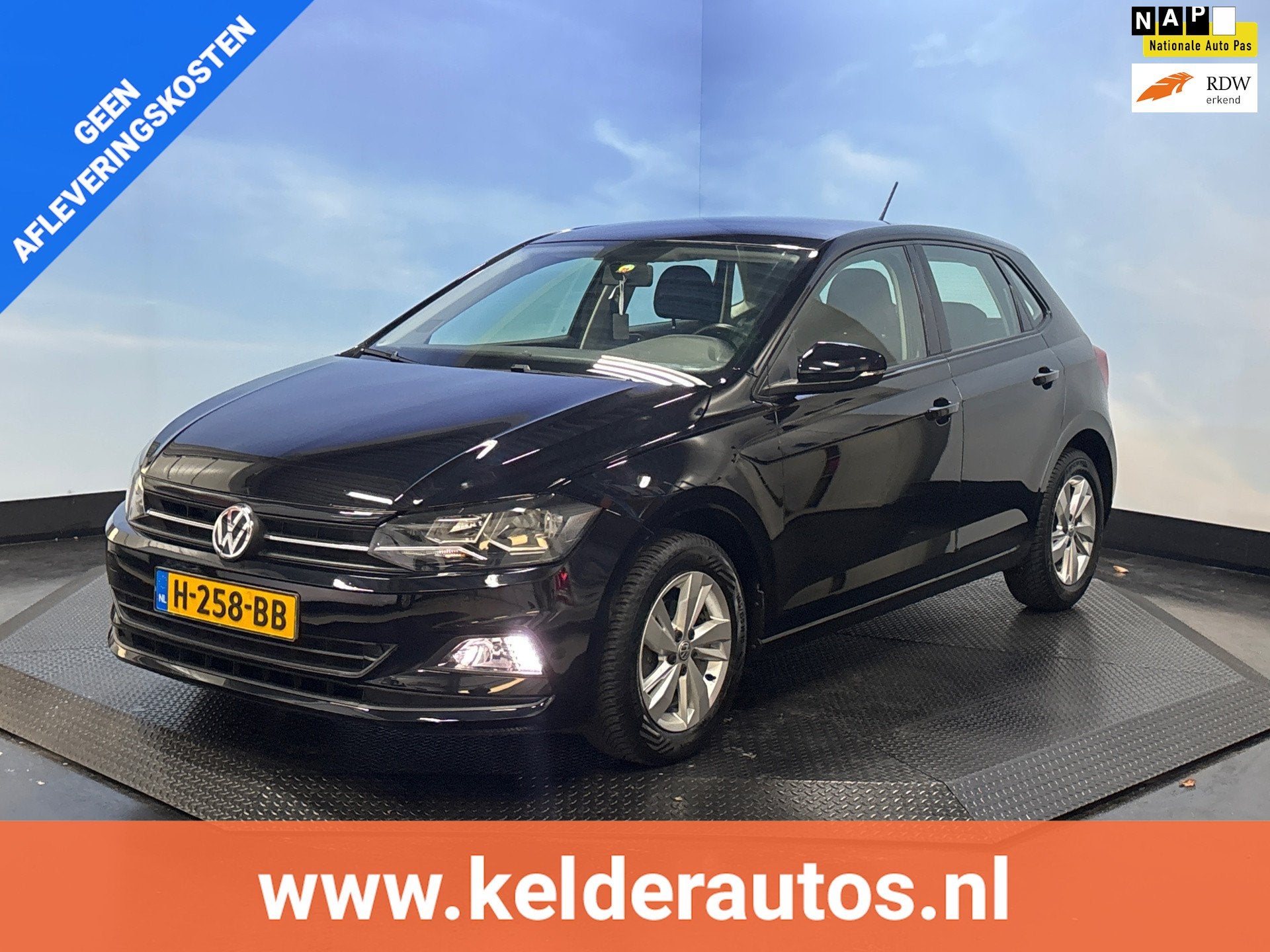 Volkswagen Polo 1.0 TSI Comfortline Airco | Navi | ACC | DAB, Voorwielaandrijving, Stof, Gebruikt, Euro 6