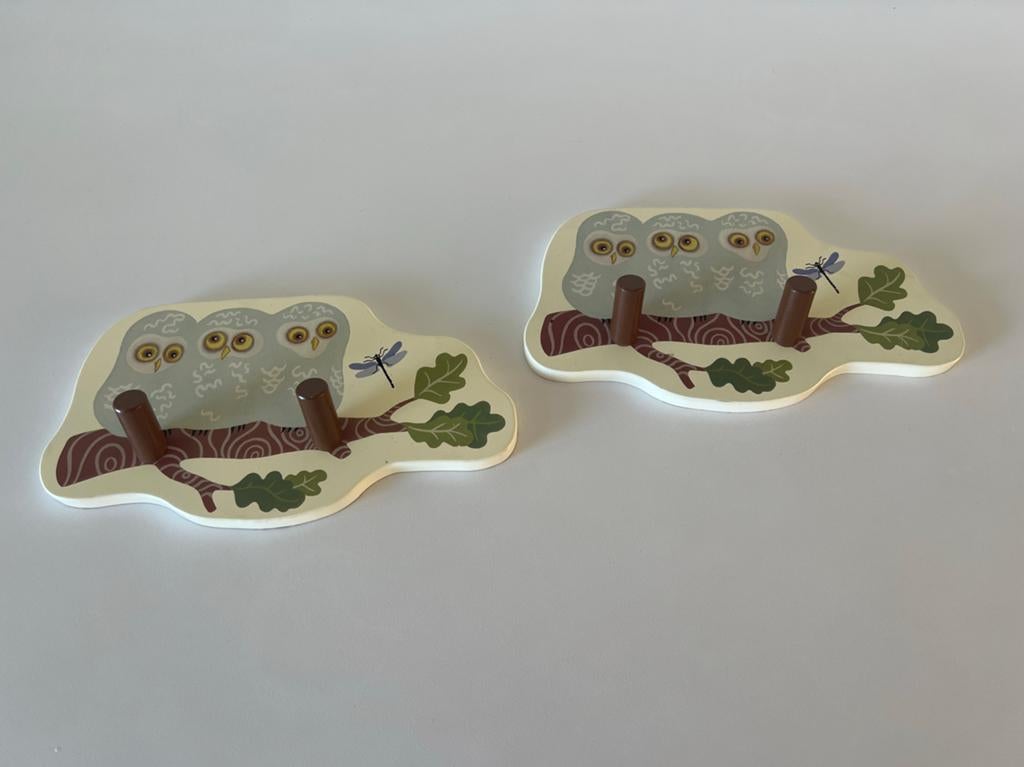 Kinderkapstokjes, Ophalen of Verzenden, Zo goed als nieuw, Wanddecoratie