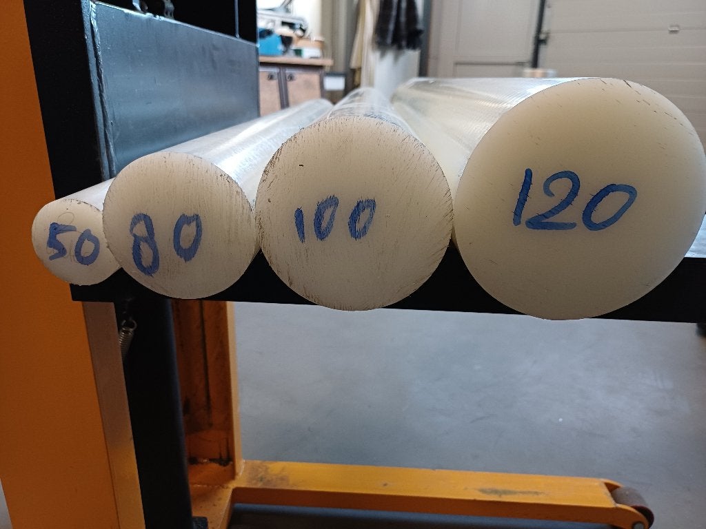 Nylon stafmateriaal diverse diameters, Doe-het-zelf en Verbouw, Ophalen, Nieuw, Overige metalen
