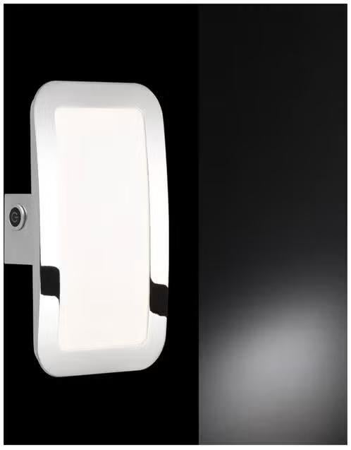 NIEUW! WOFI wandlamp chrome led warm wit 8 W €37,99, Ophalen of Verzenden, Nieuw, Overige materialen