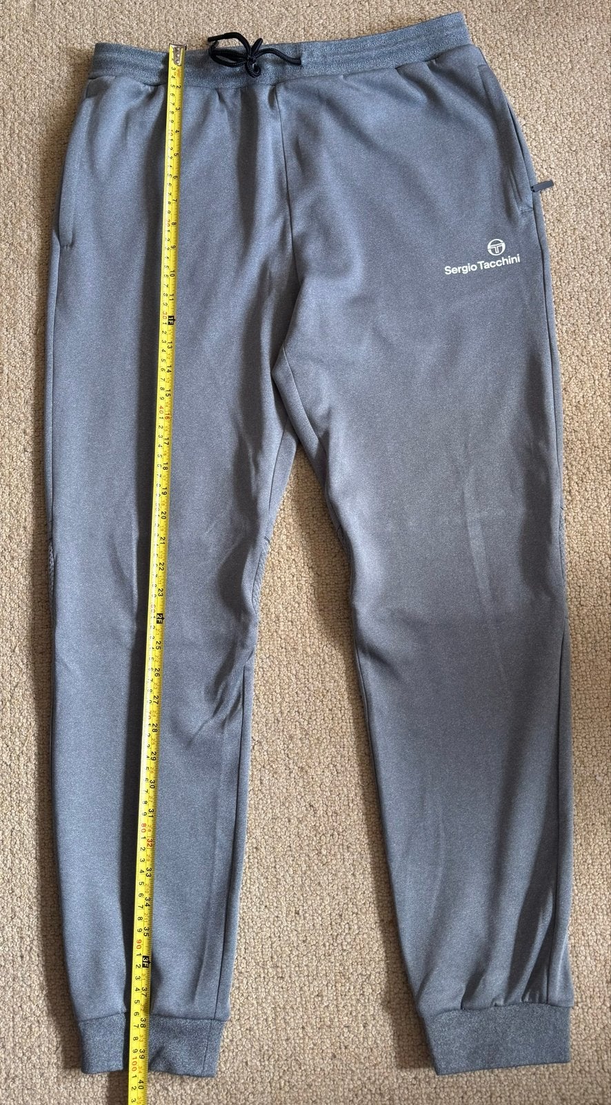Sergio Tacchini Joggingbroek Grijs - Maat L, als nieuw., Maat 52/54 (L), Ophalen of Verzenden, Zo goed als nieuw, Grijs