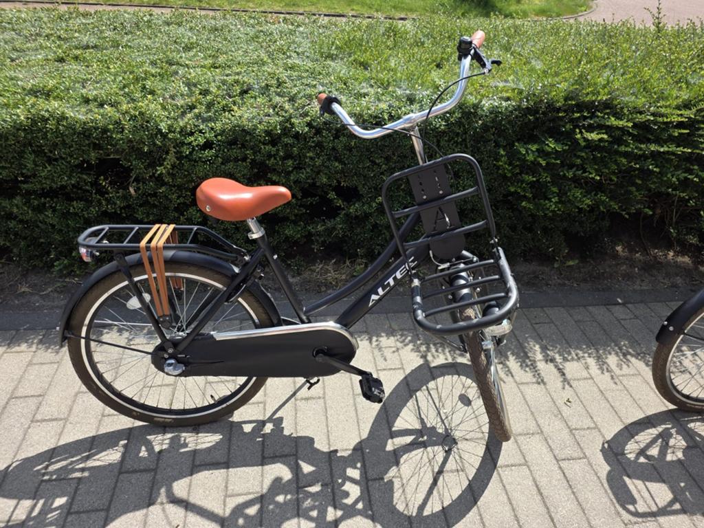 Altec Dutch meiden fiets met voordrager terugtraprem, Ophalen, Terugtraprem, 24 inch, Versnellingen