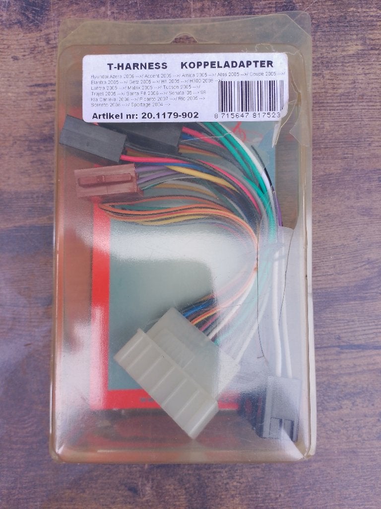 Koppel adapter T-Harness voor Carkit  Hyundai - Kia  04 -10, Auto diversen, Carkits, Gebruikt, -, -, Ophalen of Verzenden