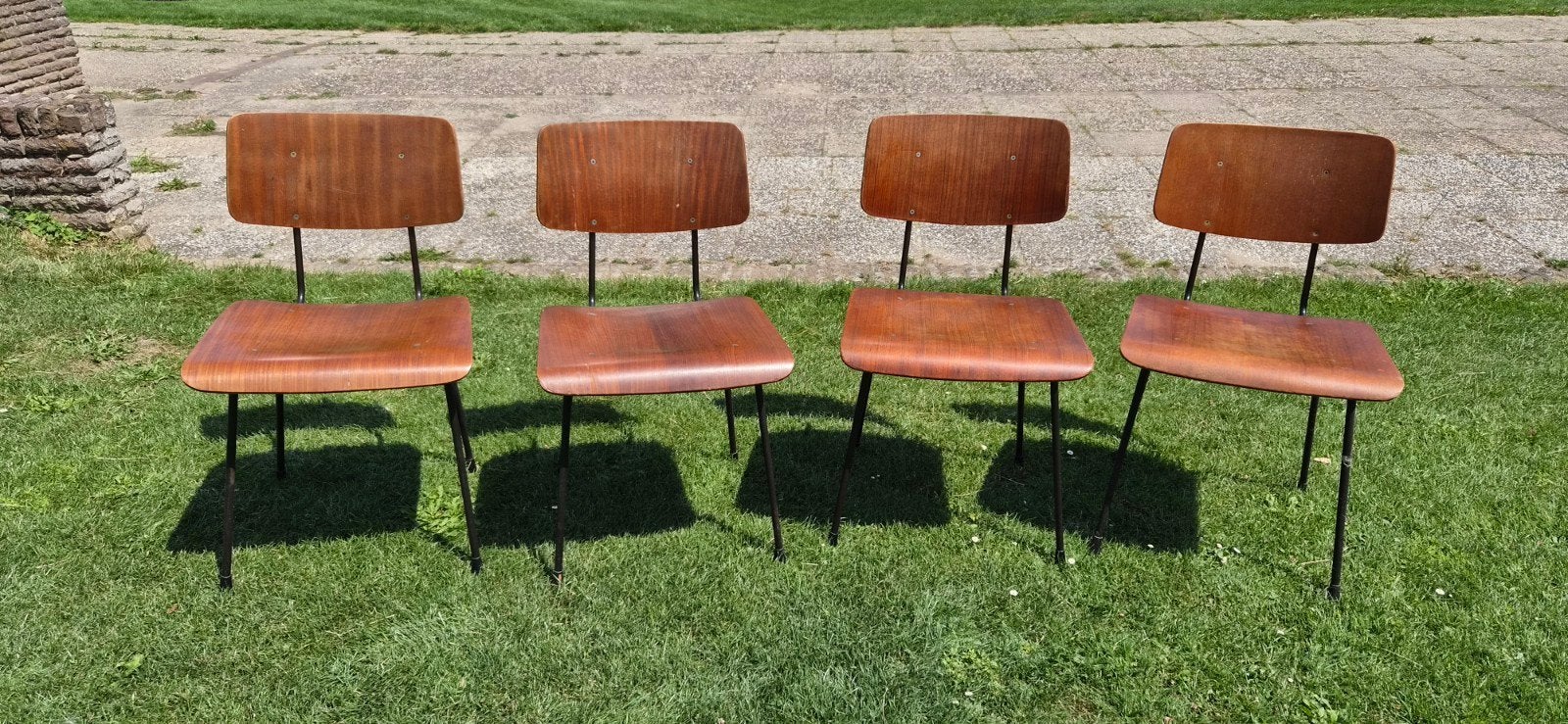 Vintage Gispen stoelen, Ophalen