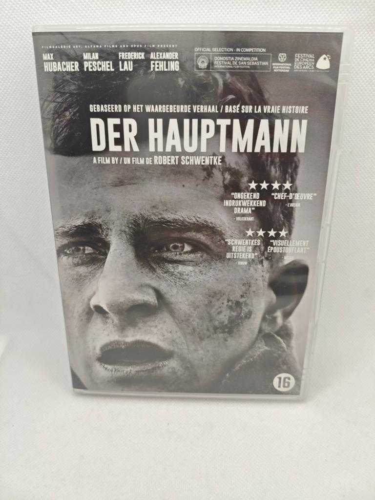 Der Hauptmann Robert schwentke dvd, Vanaf 16 jaar, Ophalen of Verzenden, Zo goed als nieuw, Overige gebieden