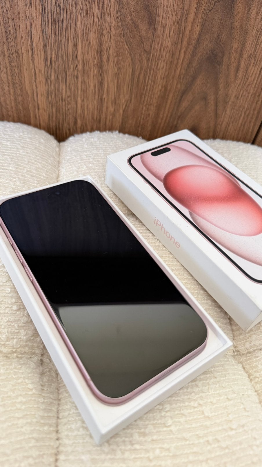 Iphone 15 - 128GB - rose, Telecommunicatie, Mobiele telefoons | Apple iPhone, Ophalen, 128 GB, IPhone 15, Zo goed als nieuw