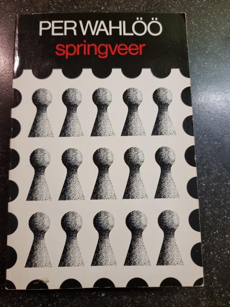 Per Wahlöö - Springveer (Zwarte Beertjes politieroman), Boeken, Detectives, Ophalen of Verzenden, Gelezen, Per Wahlöö