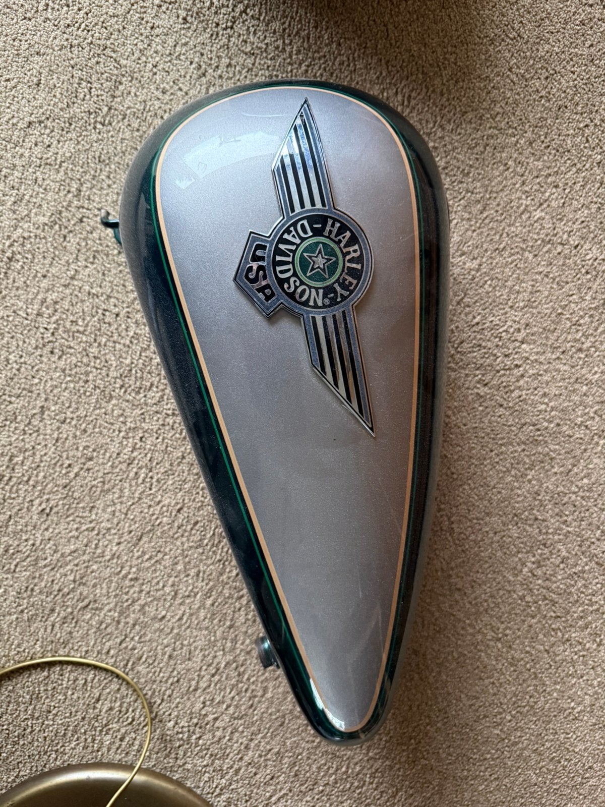 Harley Davidson Noatalgie tank set gas tank spatborden, Motoren, Ophalen of Verzenden