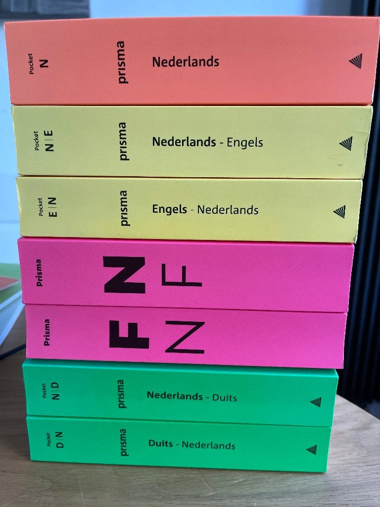 Prisma woordenboeken NL- Duits-Engels- Frans, Prisma of Spectrum, Prisma, Nederlands, Ophalen of Verzenden