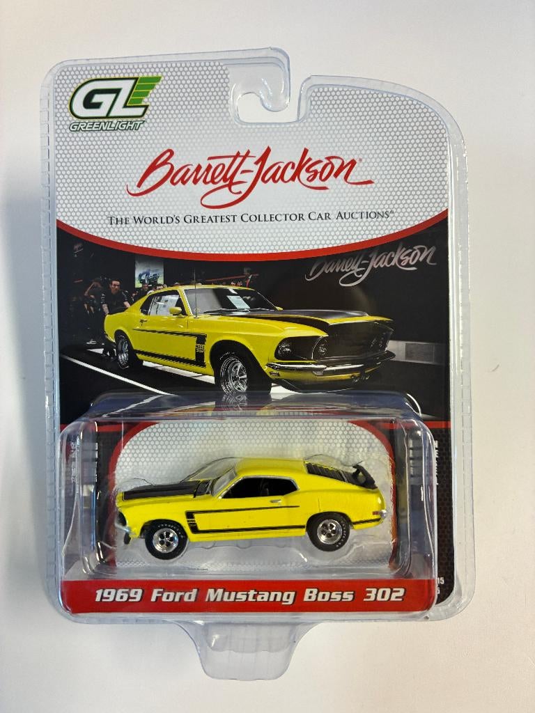 89545: Ford Mustang Boss 302 - 1969 - Greenlight 1:64, Auto, Nieuw, Ophalen of Verzenden, Bachsatztstr. 54 D 72131 Ofterdingen, Germany
