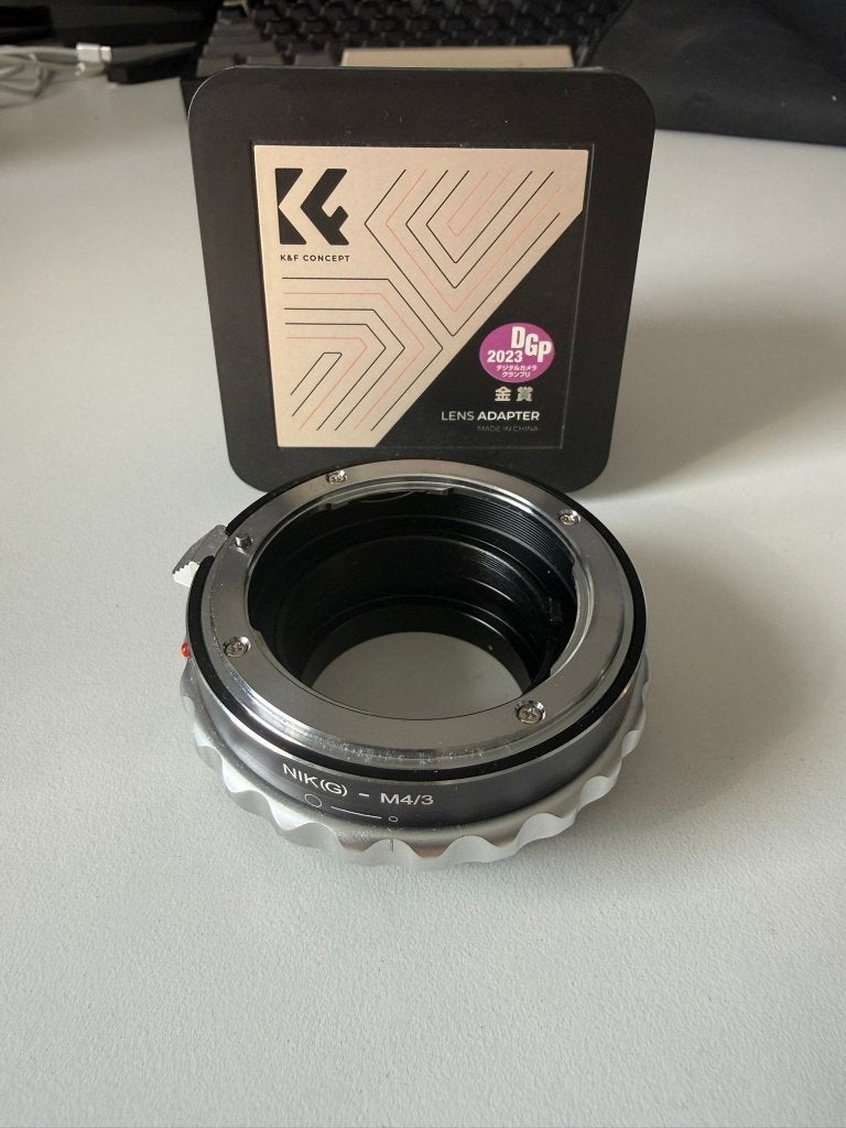 NIEUW: K&F Concept Lens Adapter - Nikon (G) naar Micro 4/3, Audio, Tv en Foto, Fotografie | Fotostudio en Toebehoren, Ophalen of Verzenden
