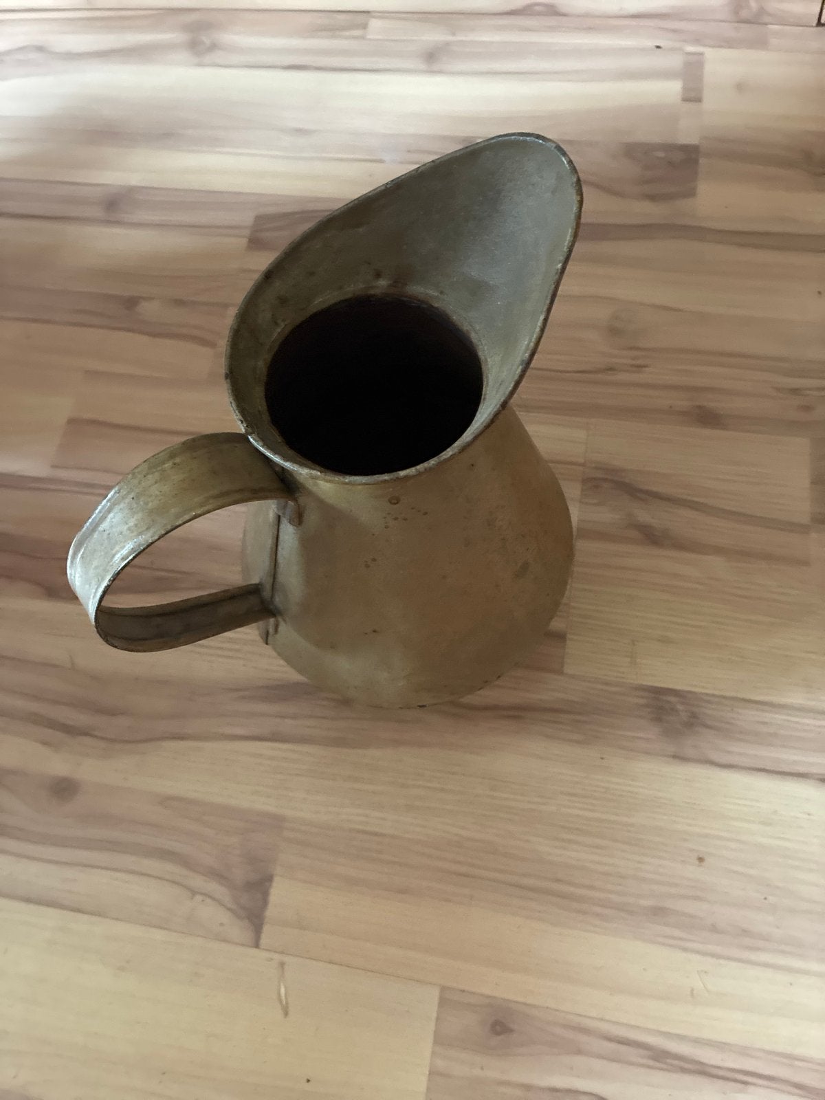 Antieke koperen waterkan - Vintage decoratie, Ophalen of Verzenden