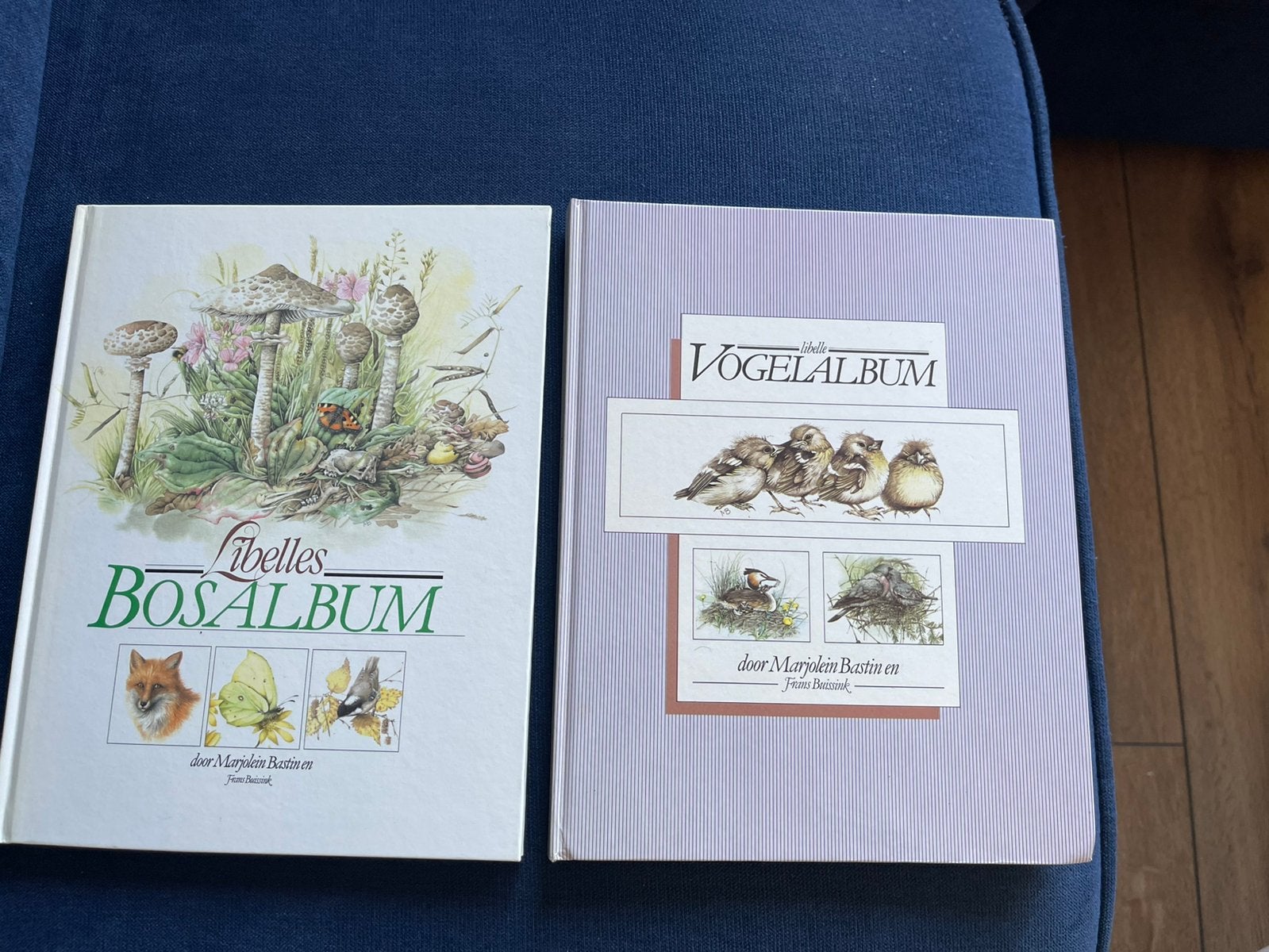 Marjolein Bastin Bosalbum en Vogelalbum Libelle compleet, Ophalen of Verzenden, Gelezen, Natuur algemeen