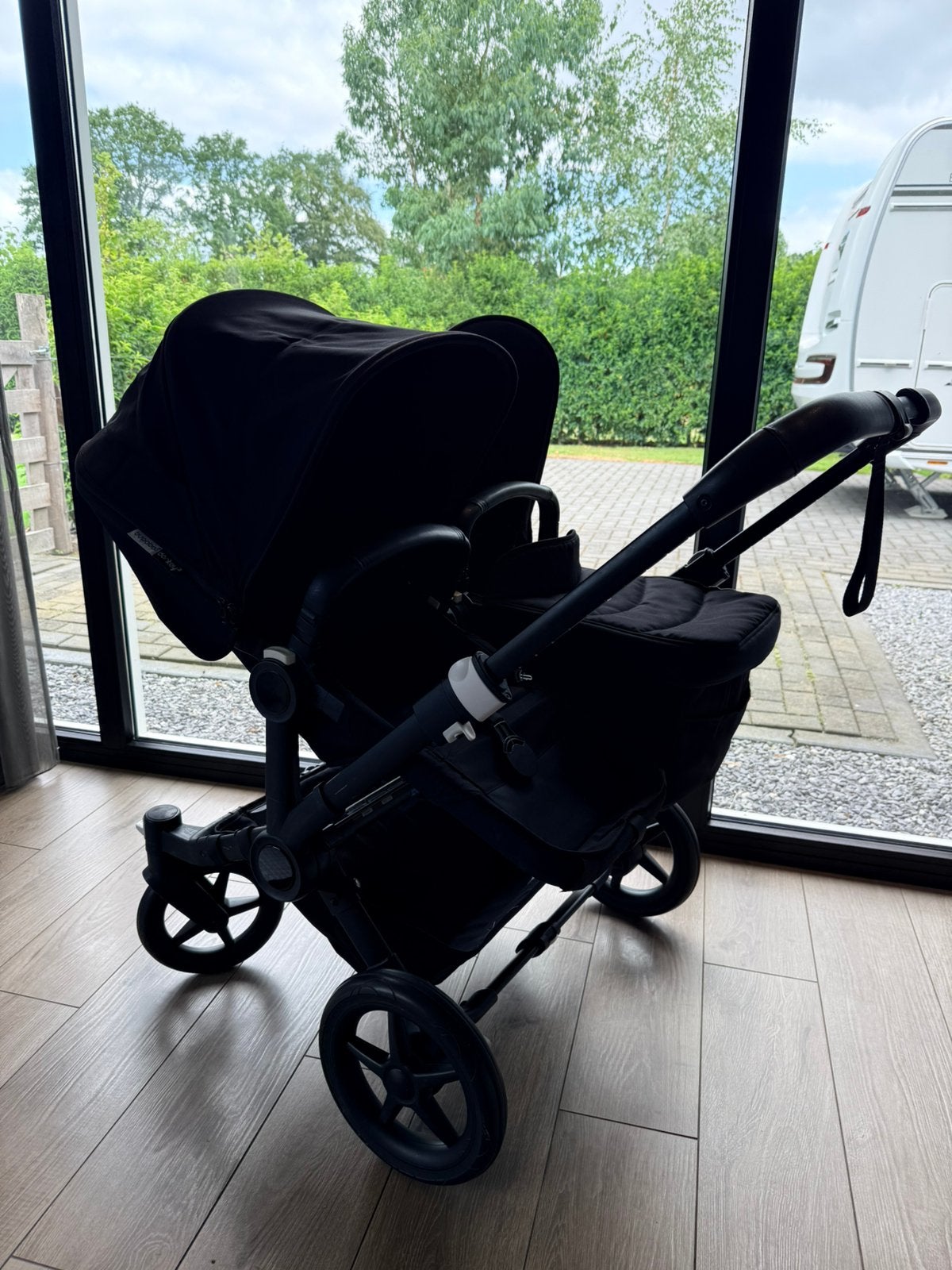 Bugaboo Donkey 3 Twin, zwart, Ophalen, Zo goed als nieuw, Bugaboo
