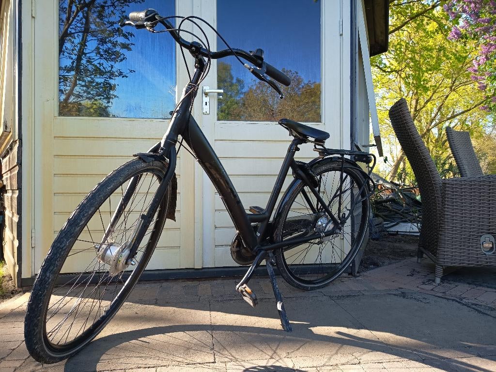 damesfiets / meisjesfiets Giant Chill - zwart - zeer netjes!, Fietsen en Brommers, Fietsen | Dames | Damesfietsen, Ophalen, Gebruikt