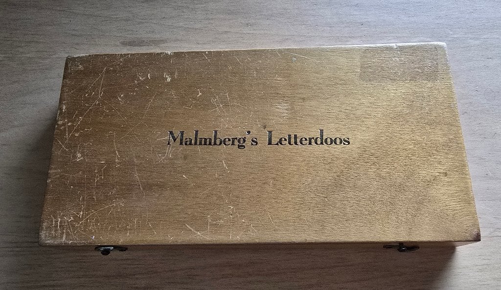 Malmberg's Letterdoos uit jaren 50, Ophalen of Verzenden