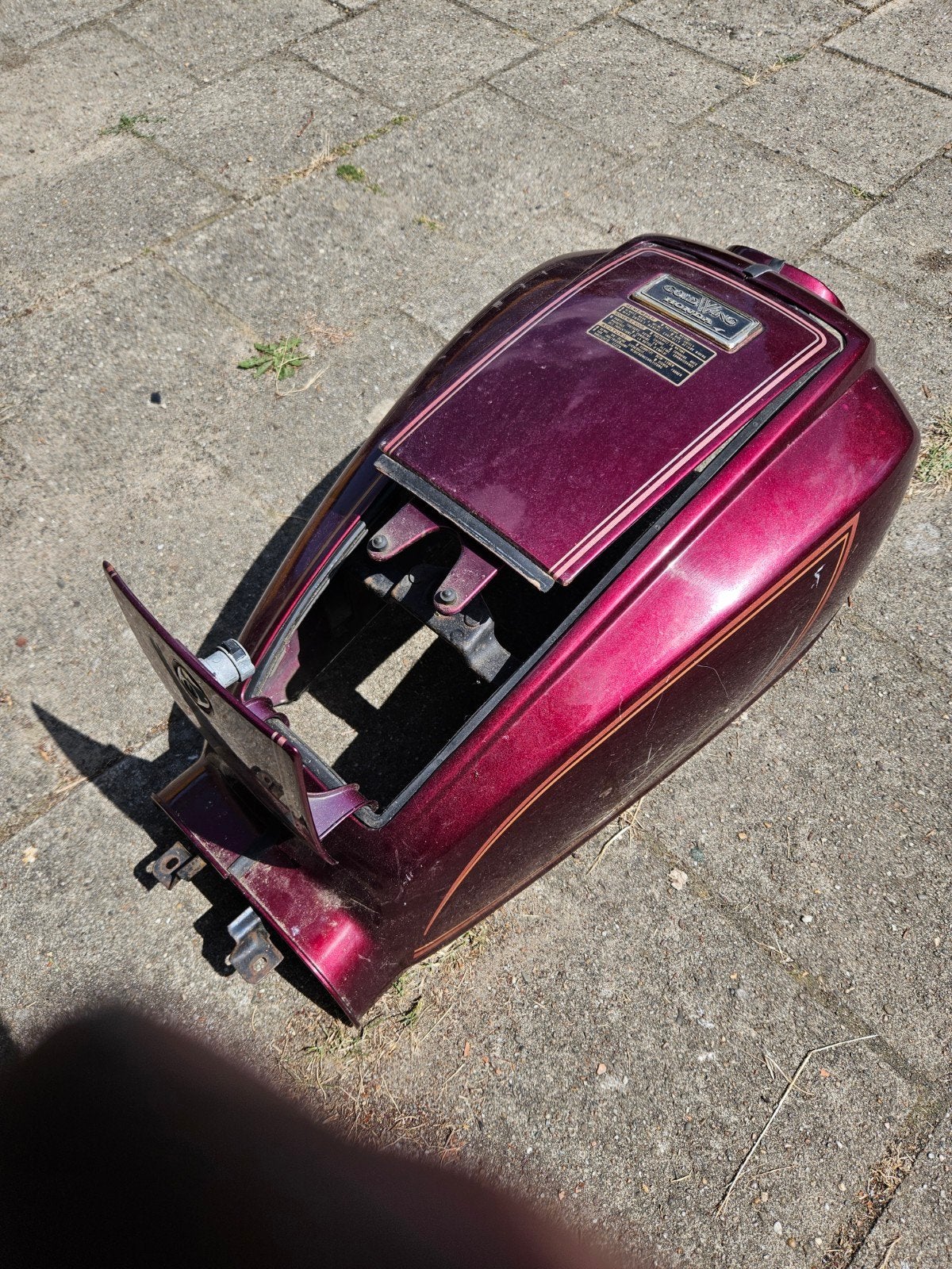 Dummytank Honda GL1100 - Rood, goede lak, Motoren, Ophalen of Verzenden, Gebruikt