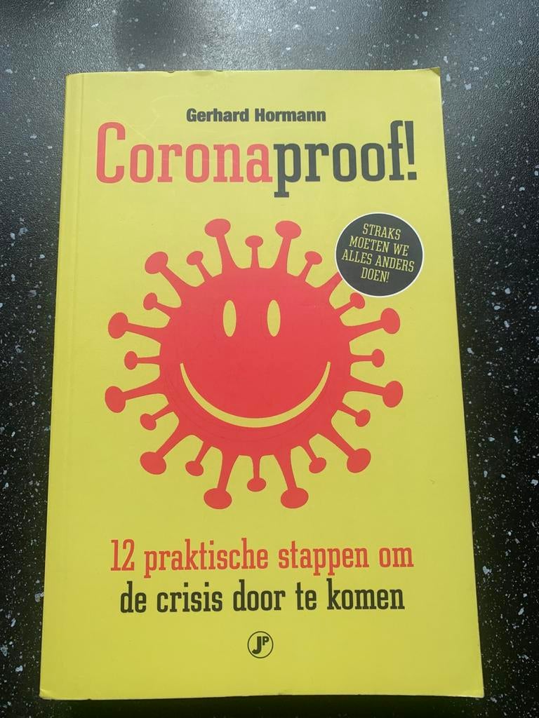 Gerhard Hormann - Coronaproof!, Ophalen of Verzenden, Zo goed als nieuw, Gerhard Hormann
