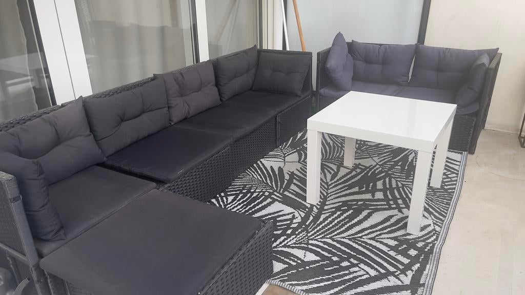 Mooie loungeset, Tuin en Terras, Tuinsets en Loungesets, Ophalen, Gebruikt, 6 zitplaatsen, Loungeset