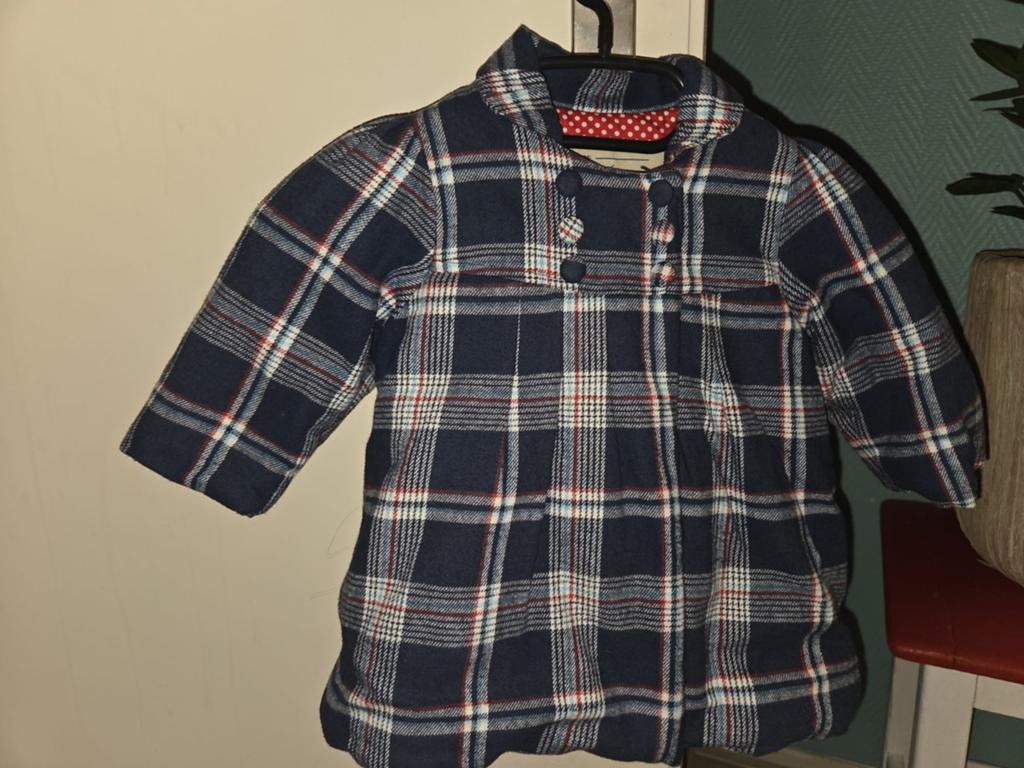 Tuc Tuc geruite jasje voor baby's 9maanden, Ophalen of Verzenden, Zo goed als nieuw, Tuc Tuc, Jongen of Meisje
