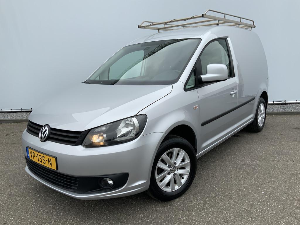 Volkswagen Caddy 1.6 TDI Airco Imperiaal Trekhaak 1400 kg na, Auto's, Voorwielaandrijving, Euro 5, Stof, 4 cilinders