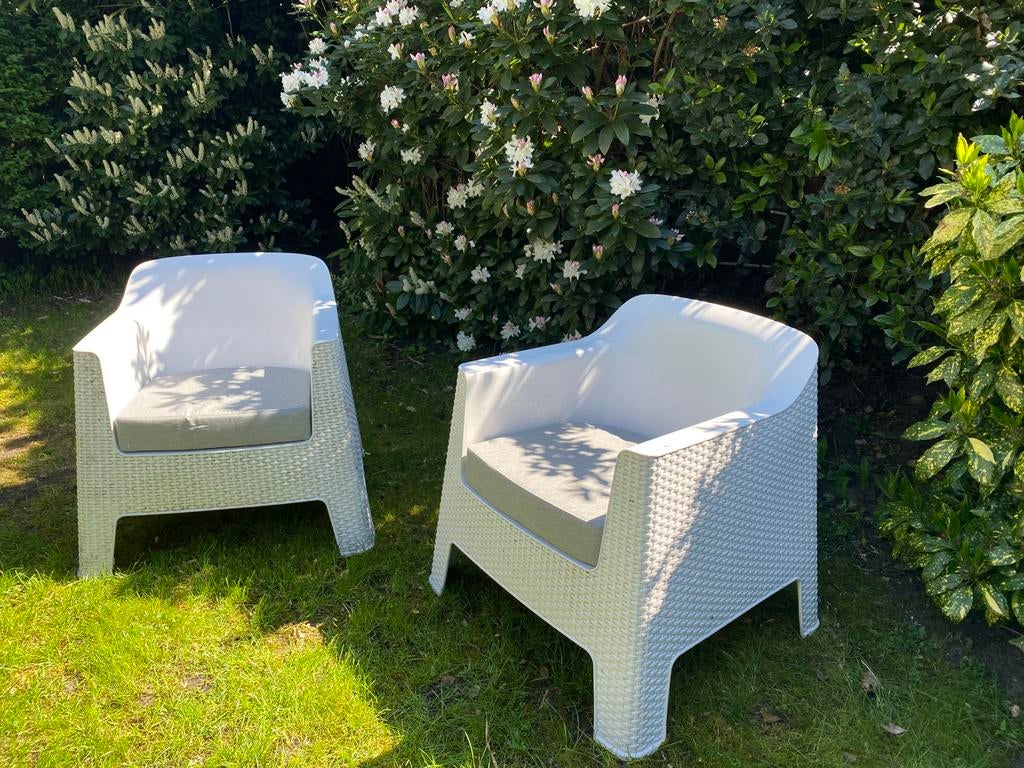 Tuinstoel (prijs per stuk), Tuin en Terras, Tuinstoelen, Ophalen of Verzenden, Zo goed als nieuw, Kunststof, Stapelbaar