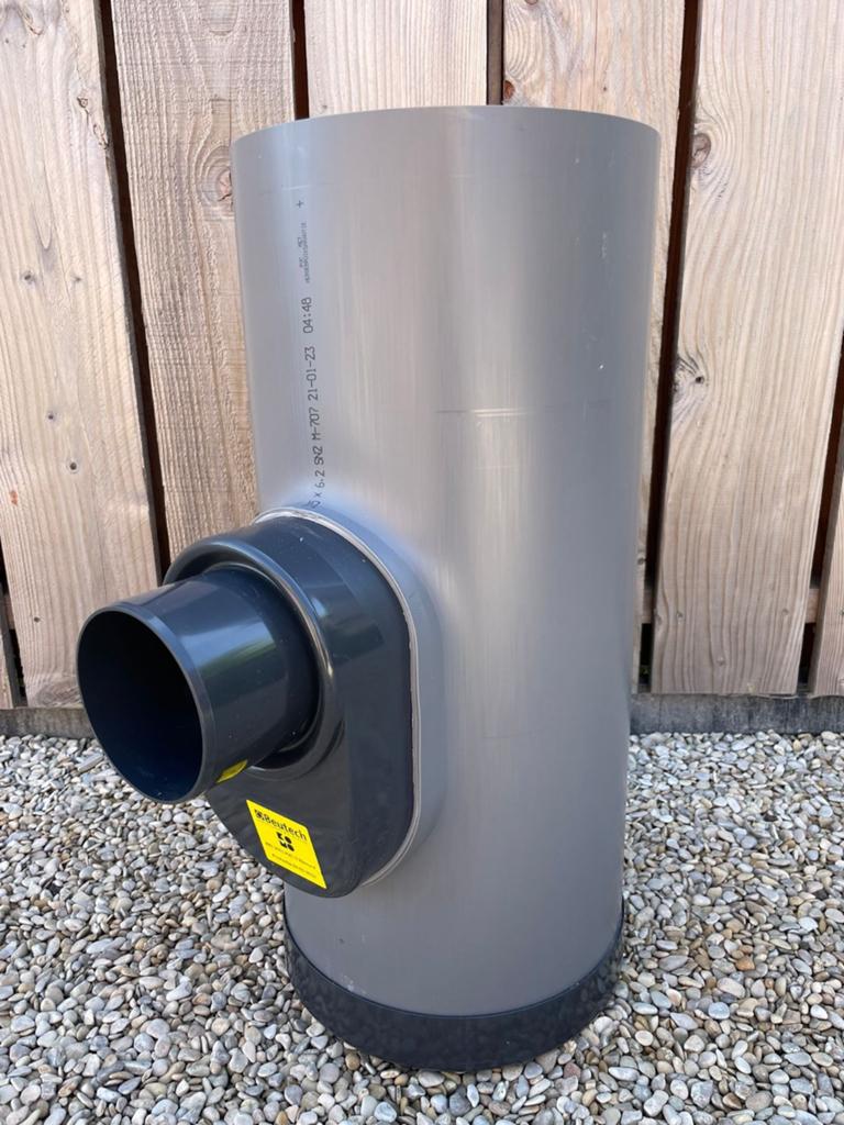Straatkolk PVC onderbak 315mm, Doe-het-zelf en Verbouw, Buizen en Afvoer, Pvc, Nieuw, Ophalen of Verzenden, Minder dan 2 meter