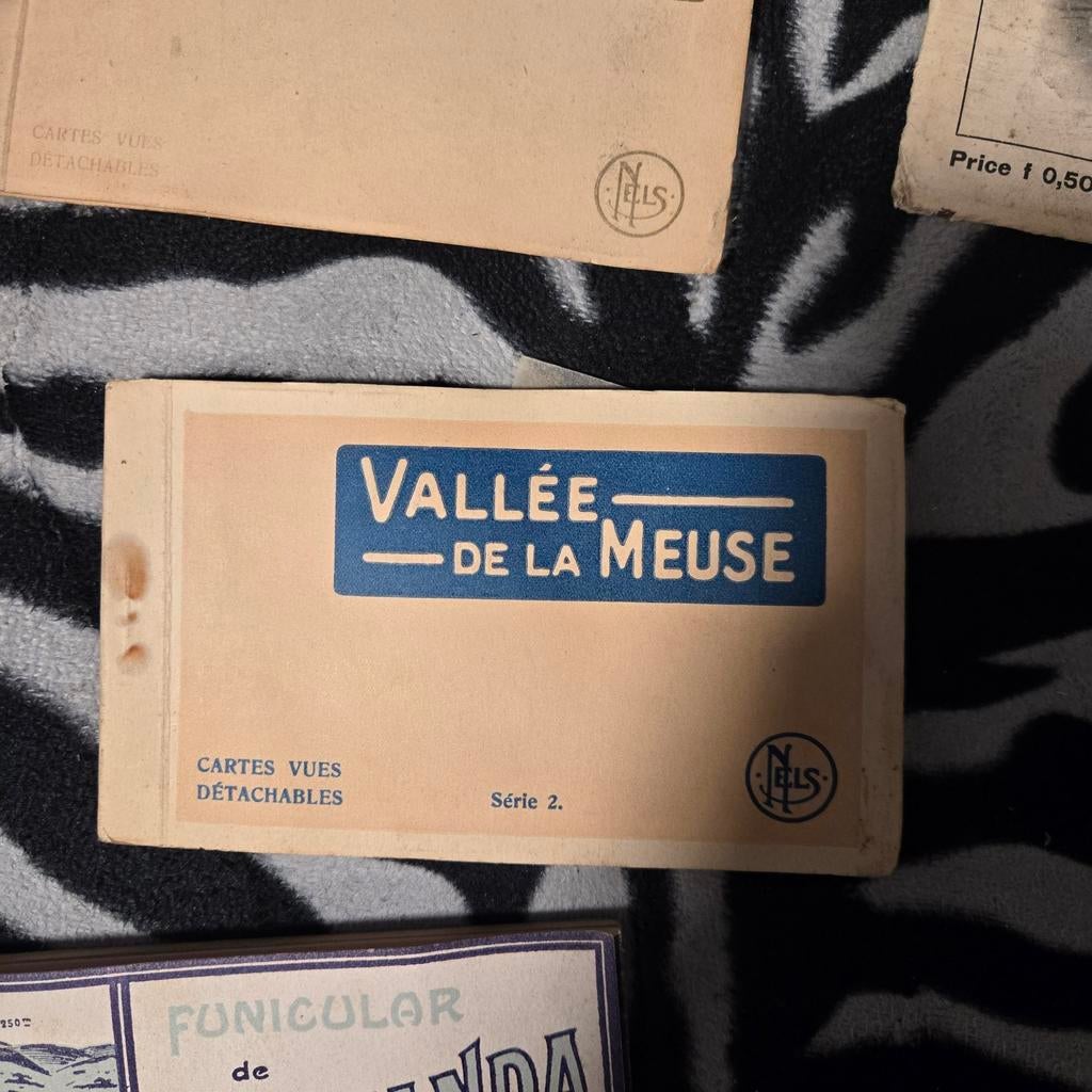 Vintage Ansichtkaartenboekjes: Vallée de la Meuse & Bilbao, Ophalen of Verzenden, 1920 tot 1940, Ongelopen, België en Luxemburg