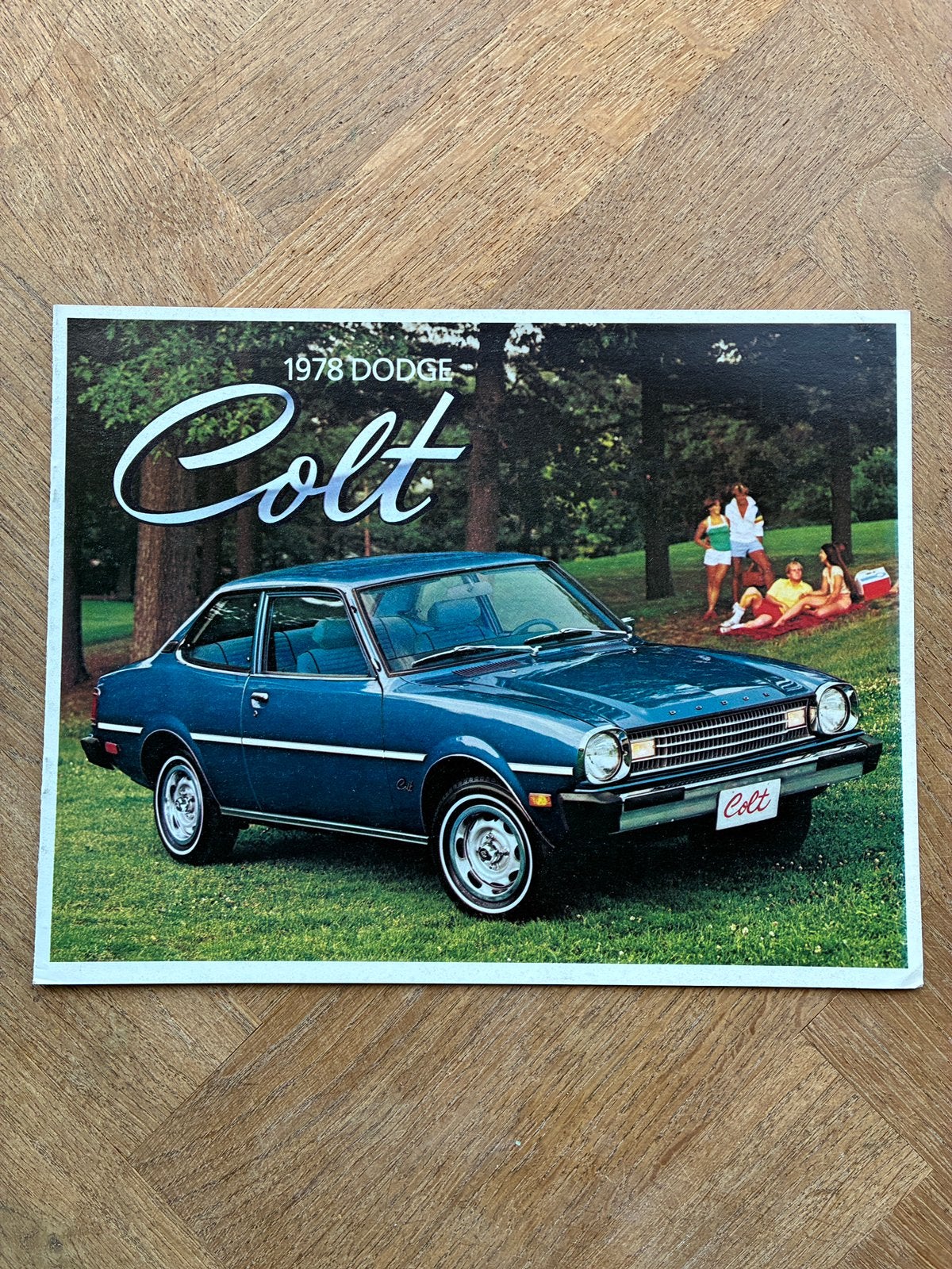 1978 Dodge Colt brochure, Verzenden, Zo goed als nieuw, Overige merken