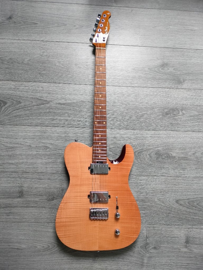 Harley Benton Fusion-T HH HT roasted FNT, Ophalen, Zo goed als nieuw, Solid body, Overige merken
