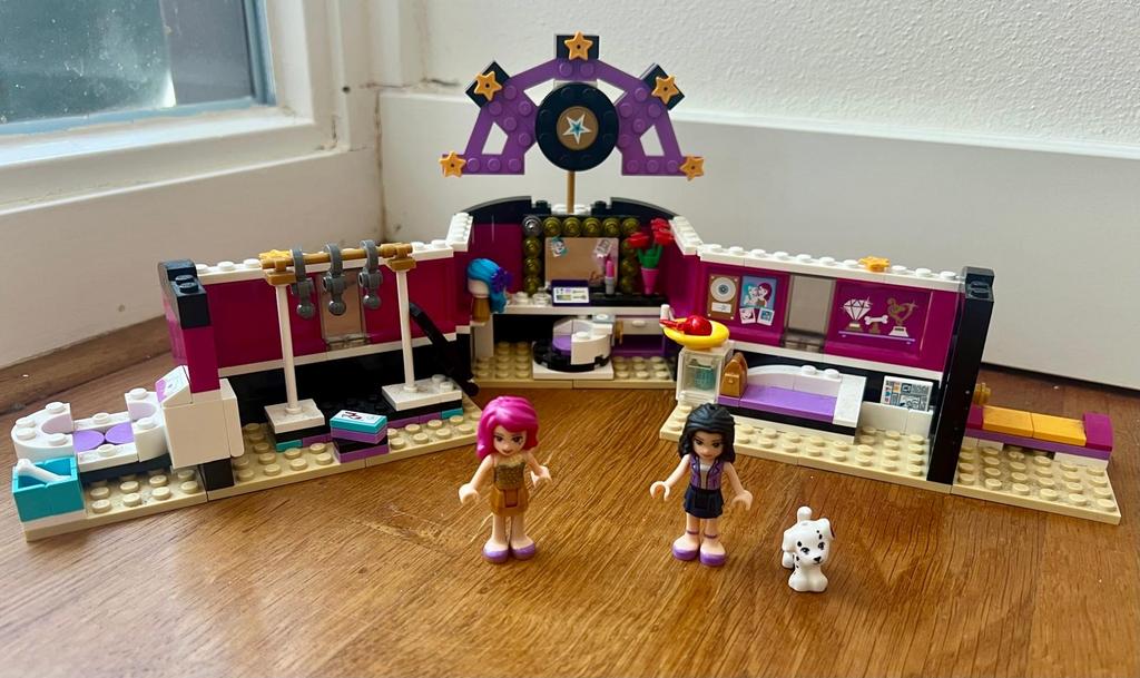 LEGO Friends 41104 Popster Kleedkamer, Ophalen of Verzenden, Zo goed als nieuw, Overige typen