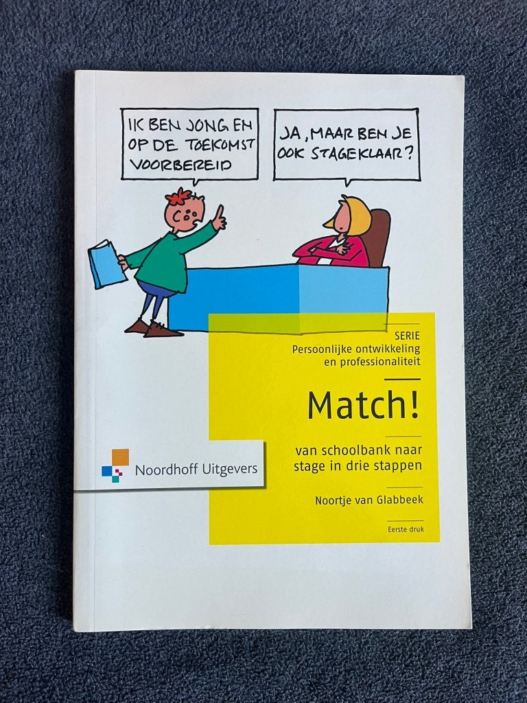 Boek Match!, Nieuw, Noordhoff Uitgevers, Beta, HBO