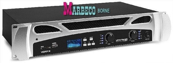 Versterker,Amplifier, USB,Bluetooth,SD,MP3, 2 x 750W VPA1500