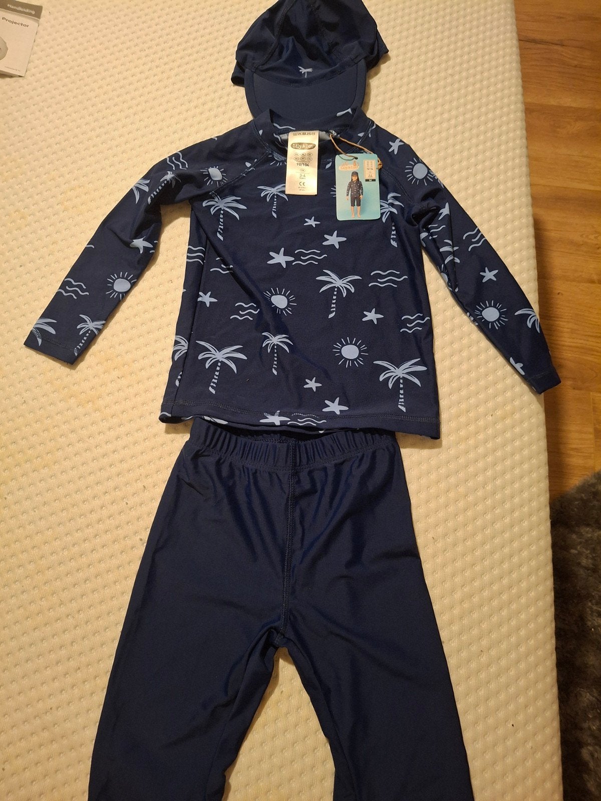 UV-zwemkleding setje Lily & Dan maat 98/104, UV-zwemkleding, Nieuw, Overige maten, Jongetje