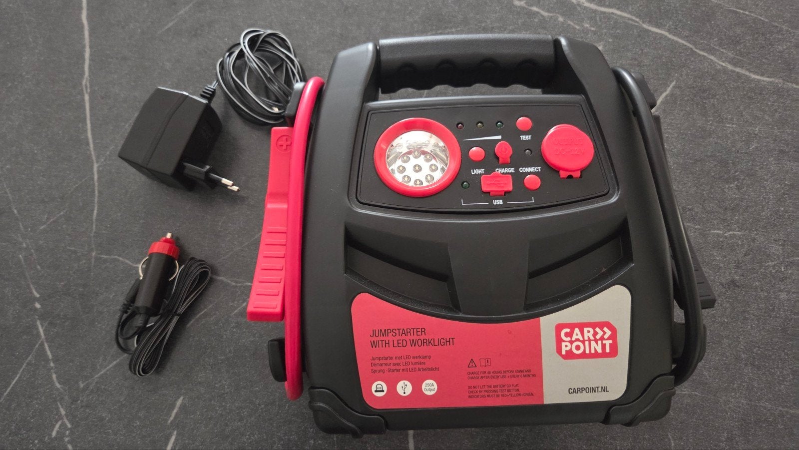 Car Point Jumpstarter met LED-werklamp,usb, Auto diversen, Jumpstarters, Ophalen