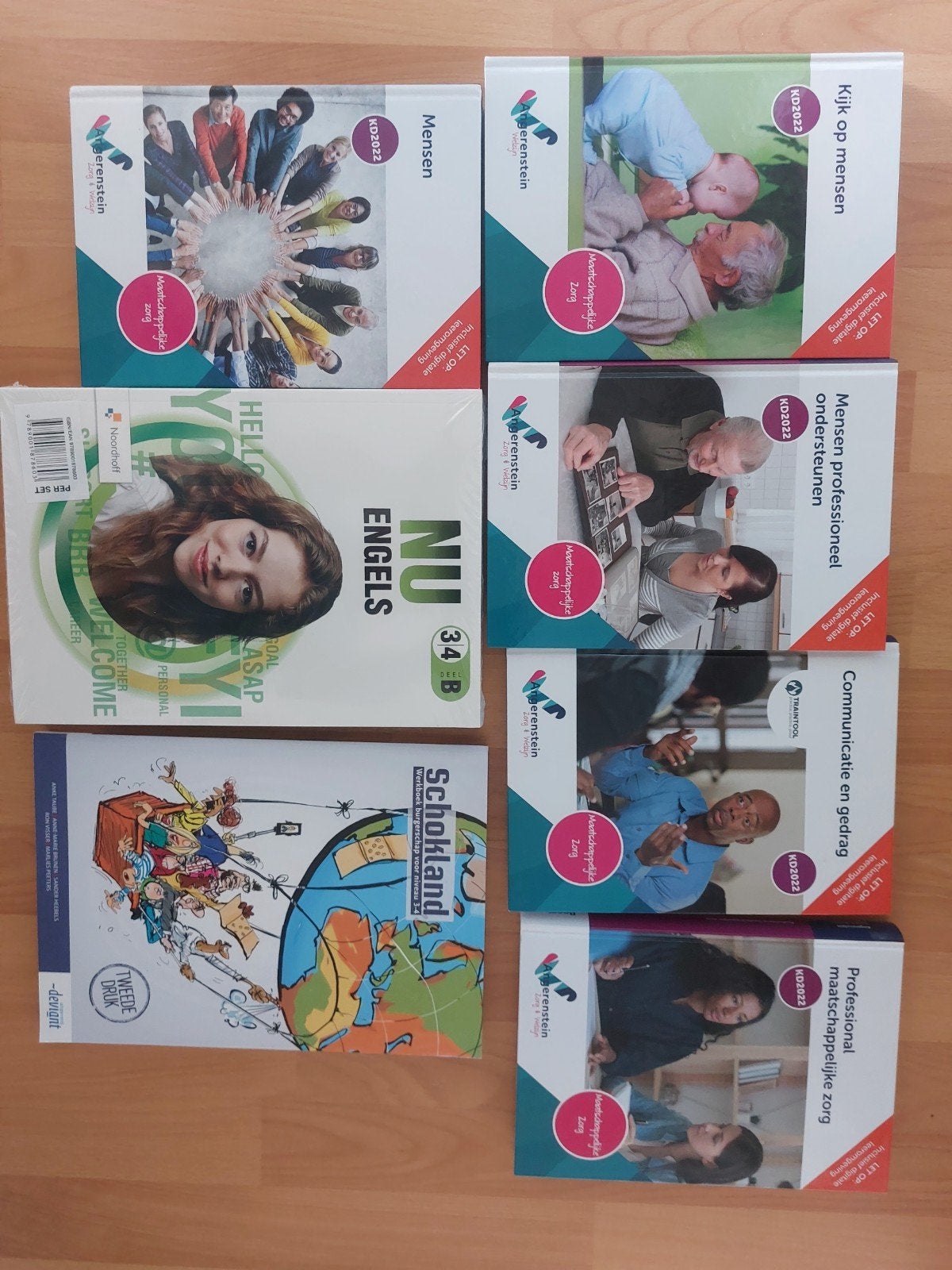 boeken maatschappelijke zorg 4, Boeken, Schoolboeken, Ophalen, Nieuw